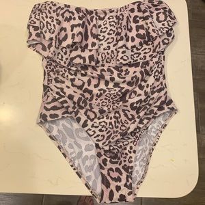Bathing suit with tags